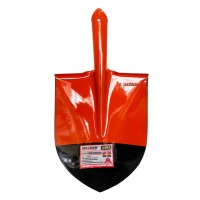 Лопата штыковая без черенка, рельсовая сталь, оранжево-черная, «Maximum» А003