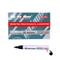 Маркер-краска по металлу, черный, "MAXIMUM" MX 05532 (2962)