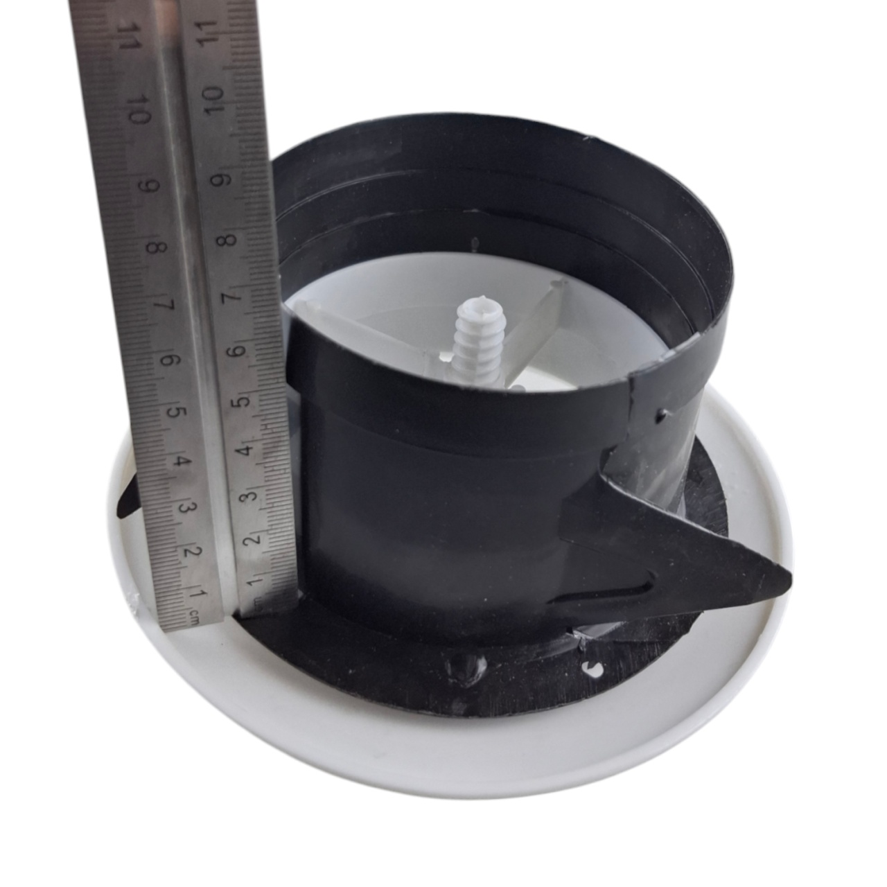 Вентиляционная решетка 100 мм, круглая, пластик оптом